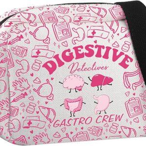 Digestive Detectives Gastro Crew Crossbody Bag - Women’s Waterproof, Multi-pocke